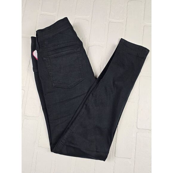 Isabel Maternity Black Side Panel Jeans 0/25 - Picture 2 of 3
